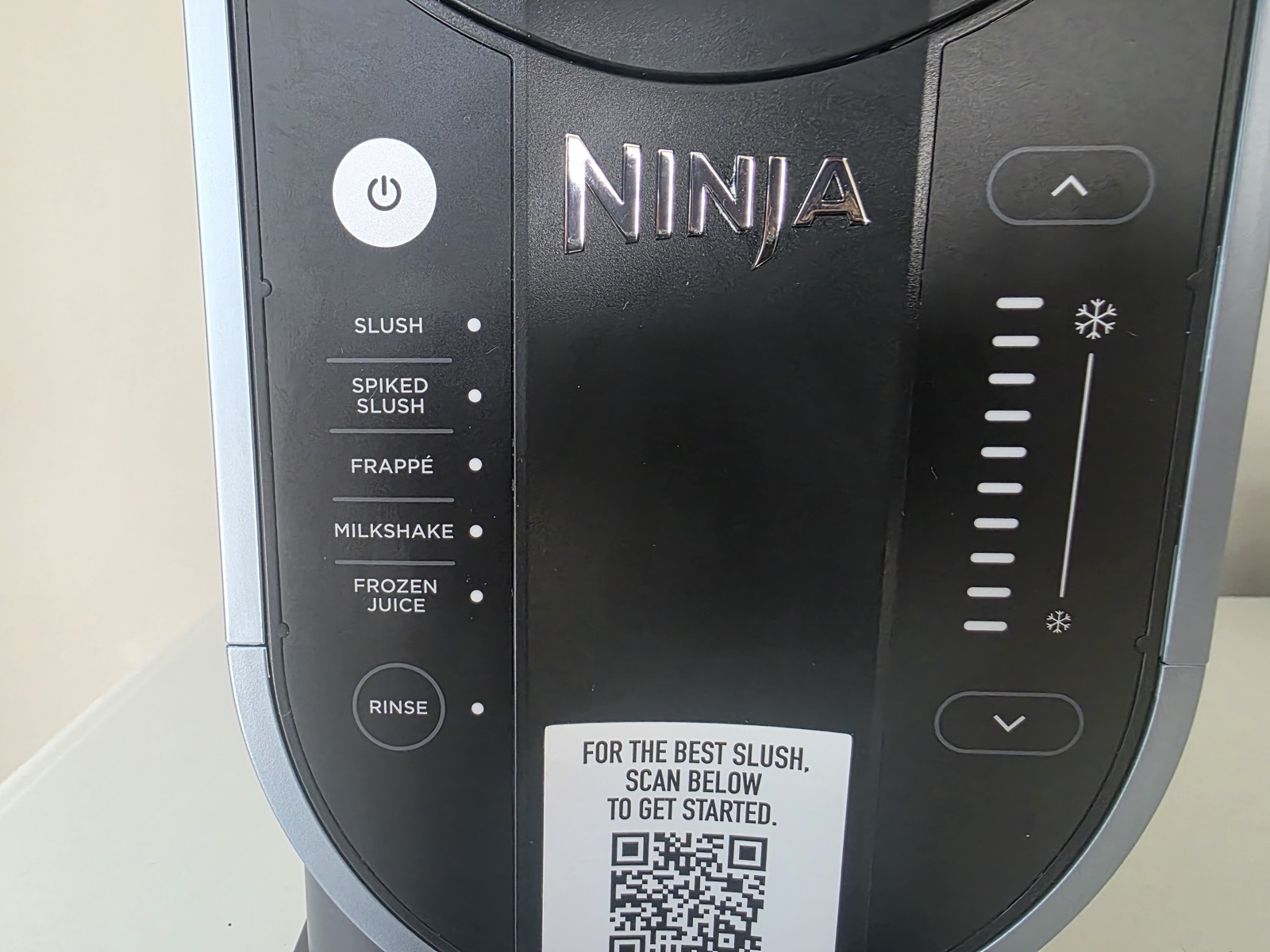 Control panel and QR code